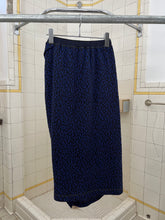 Load image into Gallery viewer, 1980s Issey Miyake Knitted Leopard Print Wrap Skirt - Size XS
