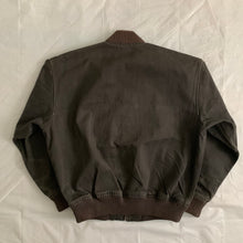 Load image into Gallery viewer, 1980s CDGH Dark Grey Bomber Jacket - Size L