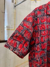Load image into Gallery viewer, 1980s Katharine Hamnett Red Brick Graphic Shirt - Size M