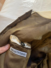 Load image into Gallery viewer, 1990s Armani Oversized White Nylon Bomber Jacket - Size OS
