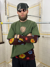 Load image into Gallery viewer, ss2002 Yohji Yamamoto Brown Sheer Floral Shirt - Size L