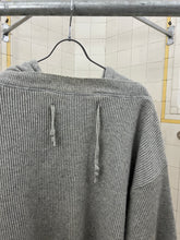Load image into Gallery viewer, 1980s Marithe Francois Girbaud x Les Millesimes Ribbed Boat Neck Knit Hoodie - Size M