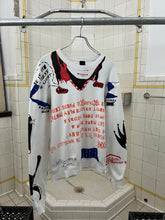 Load image into Gallery viewer, 2000s Bernhard Willhelm White Graphic Crewneck - Size M