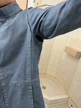 Load image into Gallery viewer, 2000s Mandarina Duck Raw Cut Coated Fabric Shirt Jacket with Contrast Detailing - Size M