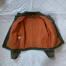 Load image into Gallery viewer, 1990s Armani Washed Cotton Gabardine Padded Trucker - Size L