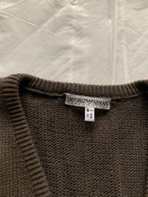 Load image into Gallery viewer, 2000s Armani Knitted Brown Vest - Size S