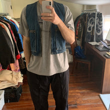 Load image into Gallery viewer, 1990s Armani Denim Vest - Size S