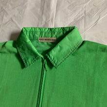 Load image into Gallery viewer, aw2000 Issey Miyake Green Technical Zip Closure Shirt - Size M