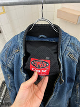 Load image into Gallery viewer, Vintage Padded Denim Moto Jacket - Size L