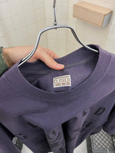 Load image into Gallery viewer, 1980s Marithe Francois Girbaud x Closed Purple Logo Print Tee - Size L