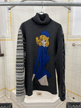 Load image into Gallery viewer, aw2007 Yohji Yamamoto Shotaro Ishinomori Cyborg 009 GIRLS Turtleneck - Size L