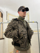 Load image into Gallery viewer, 2000s Griffin Blade-Cut Camo Bomber - Size M