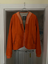 Load image into Gallery viewer, 1990s Armani Orange Nylon Safety Work Jacket - Size XL