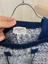 Load image into Gallery viewer, 1980s Marithe Francois Girbaud x Maillaparty Loose Heather Knit with Denim Boatneck Detail - Size M