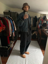 Load image into Gallery viewer, aw1986 Katharine Hamnett Denim Cargo Bomber Jacket - Size L