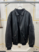 Load image into Gallery viewer, 1980s Marithe Francois Girbaud Oversized Leather Bomber Jacket - Size XL