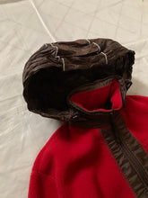 Load image into Gallery viewer, aw2000 Issey Miyake Red Fleece Technical Jacket - Size M