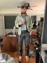 Load image into Gallery viewer, 1990s Griffin Snow Grey Micro-Fleece Jacket with Articulate Sleeves - Size L