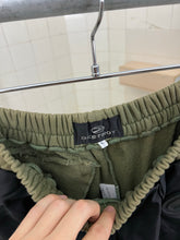 Load image into Gallery viewer, 1990s Vintage Destroy Olive Two-Tone Nylon Cotton Sweatpants - Size L