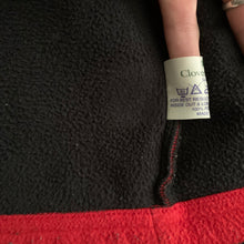 Load image into Gallery viewer, 1990s Vexed Generation Red Ninja Neck Fleece Zip Up - Size S