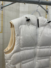 Load image into Gallery viewer, aw1999 Issey Miyake Translucent White Down Hooded Vest - Size L