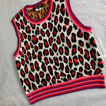 Load image into Gallery viewer, ss2018 CDGH+ Reversible Leopard Print Vest - Size L