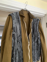 Load image into Gallery viewer, ss1999 CDGH+ Reversible Olive Work Jacket with Frill Lining - Size M