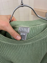 Load image into Gallery viewer, 1980s Marithe Francois Girbaud Wide Mint Ramie Sweater - Size S
