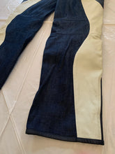 Load image into Gallery viewer, aw2004 Yohji Yamamoto x Dainese Denim Moto Pants - Size L