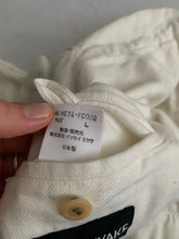 Load image into Gallery viewer, ss1993 Issey Miyake Cropped Linen Work Jacket - Size XL