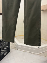 Load image into Gallery viewer, 1990s Mickey Brazil Lightweight Fatigue Pants with Zipper Detailing and Adjustable Hems - Size M