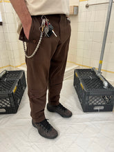 Load image into Gallery viewer, 2000s Katharine Hamnett Mud Brown Military Trousers with Shin Cargo Pockets - Size L
