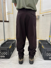 Load image into Gallery viewer, 1980s Katharine Hamnett Stitched Pleat High Rise Trousers - Size M