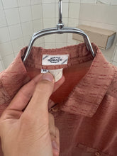 Load image into Gallery viewer, 1990s Marithe Francois Girbaud Iridescent Shirt with Dual Button Detailing - Size L