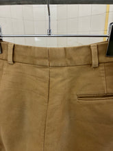 Load image into Gallery viewer, 1990s Joe Casely Hayford Cotton Twill Work Trousers with Zipper Detailing - Size M