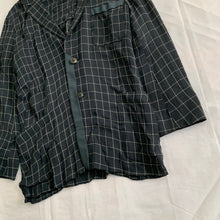 Load image into Gallery viewer, ss1996 Yohji Yamamoto Rayonne Checkered Blazer - Size M