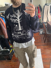 Load image into Gallery viewer, aw2002 Bernhard Willhelm Embroidered Graphic Crewneck - Size M