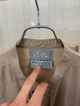 Load image into Gallery viewer, 1980s Marithe Francois Girbaud Light Brown Collarless Chest Pocket Workshirt - Size L