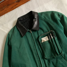 Load image into Gallery viewer, aw1990 CDGH Forest Green Cargo Bomber Jacket - Size L