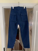 Load image into Gallery viewer, 1980s Katharine Hamnett High Waist &amp; Tapered Military Trousers - Size M