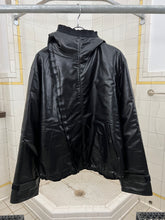 Load image into Gallery viewer, 1990s Armani Faux-Leather French Chemical Parka - Size M