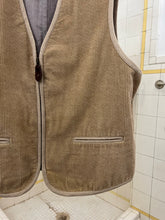 Load image into Gallery viewer, aw1993 Armani Faded Yellow Corduroy Vest - Size L