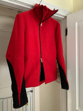 Load image into Gallery viewer, 1990s Vexed Generation Red Ninja Neck Fleece Zip Up - Size S