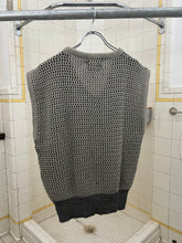 Load image into Gallery viewer, 1980s Marithe Francois Girbaud Knitted Thermal Sweater Vest - Size M