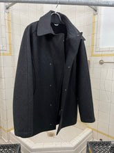 Load image into Gallery viewer, Late 1990s Mandarina Duck Laser Cut Wool Peacoat - Size L
