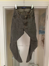 Load image into Gallery viewer, 2004 Junya Watanabe Faded Grey Articulated Knee Denim - Size L