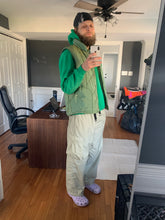 Load image into Gallery viewer, 1990s Armani Iridescent Green "For Ice Only" Nylon Hunting Vest - Size L