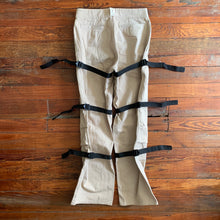 Load image into Gallery viewer, 1996 General Research Beige Bondage Strap Pants - Size M