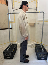 Load image into Gallery viewer, 1980s Katharine Hamnett Oversized Silk Shirt with Condom Pocket - Size OS