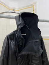 Load image into Gallery viewer, 1990s Armani Faux-Leather French Chemical Parka - Size M